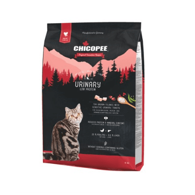 Храна за котка Chicopee Holistic Nature Line Urinary при уринарни проблеми - 1.50кг; 8.00кг