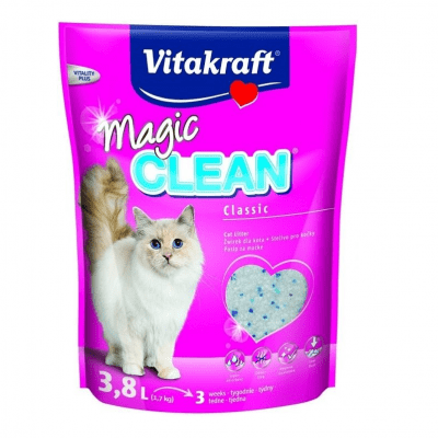 Супер абсорбираща котешка тоалетна Vitacraft MAGIC CLEAN, 3.8l