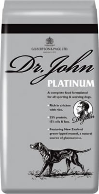 "Dr. John TITANIUM" - високо енергична храна за работещи и спортуващи кучета