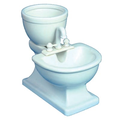"Trixie" - Хранилка под формата на тоалетна чиния