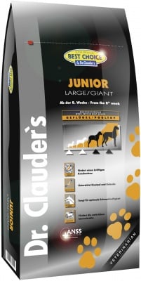 "Best Choice Super Premium Junior LB/Giant" – Супер премиум храна за подрастващи кучета от големи/много големи породи