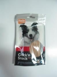 "Chick'n snack" - Снакс за кучета с пилешко и морска треска