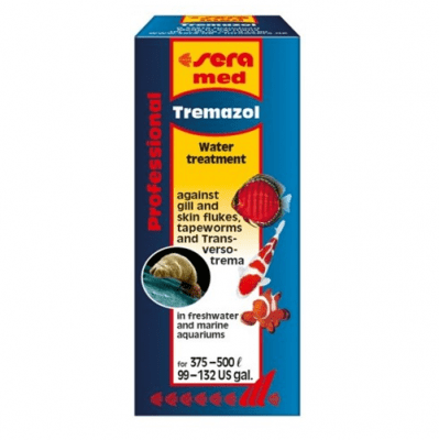 Sera med Professional Tremazol /за лечение на червеи паразитиращи по рибките/-25мл