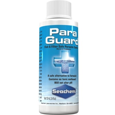 "SeaChem ParaGuard" - Алдехид базиран препарат за рибки