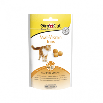 Мулти-витаминни таблетки за котки GimCat Multi-Vitamin Tabs, 40гр