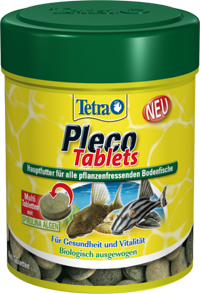 "Pleco Tablets" - Основна храна за дънни риби и раци 