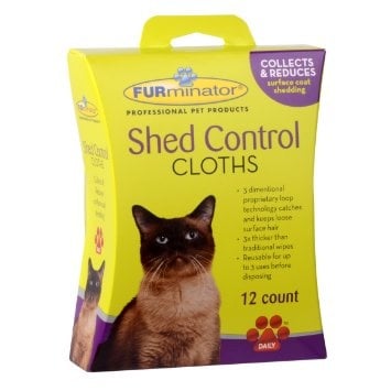 "Shed Control" - Мокри кърпички против падане на козина за коте