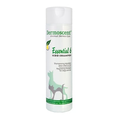 Шампоан регулиращ мастната секреция при керато-себорейни нарушения Dermoscent Essential 6® Sebo Shampoo, за кучета и котки, 200мл