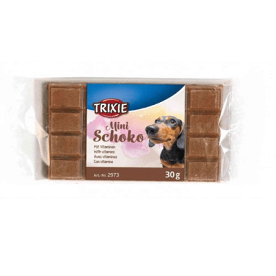 Trixie Mini-Schoko Dog Chocolate - мини шоколадчета за куче, 2 броя по 30 грама.