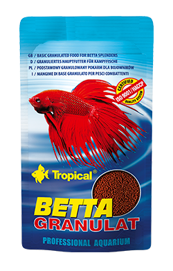 "BETTA GRANULAT" - Гранулирана храна за Бети и други лабиринтови рибки