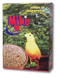 "Mike" - Храна за канарчетa