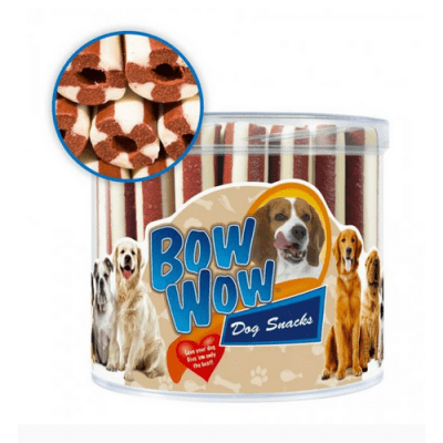 Лакомство за кучета Bow Wow Tubitos - с пушено месо и суроватка