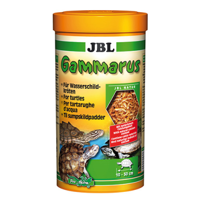 JBL Gammarus 250мл; 1литър - Храна за костенурки – гамарус. Съдържа изсушени водни бълхи (гамарус) – любима храна на костенурките.