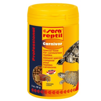 sera Reptil Professional Carnivor за месоядни влечуги  100 мл