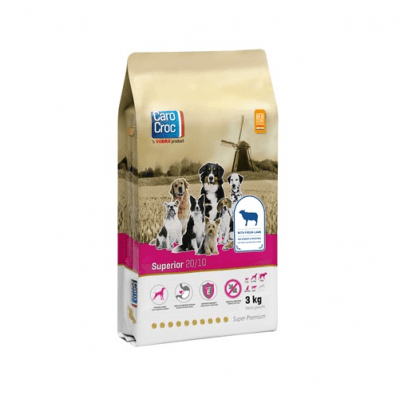 CAROCROC SUPERIOR - Супер премиум храна за кучета със стомашно - чревен дискомфорт и алергичи състояния - 3.00кг; 15.00кг