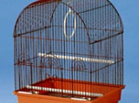 Голяма клетка за вълнисти папагали -объл покрив.