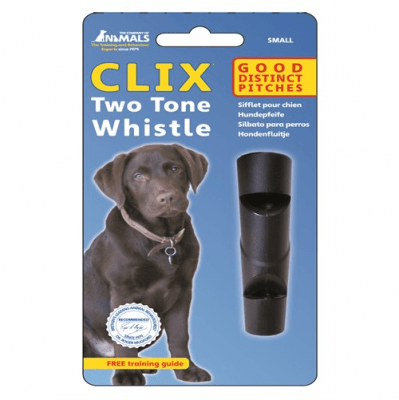 CLIX свирка два тона, подходяща за всички породи кучета