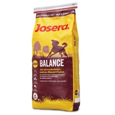 Josera Balance - храна за възрастни и малко активни кучета - с намалено количество на протеини и мазнини