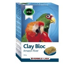 Clay Bloc Amazon River - глинен блок за средни и големи папагали 550g