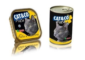 "Cat & Co" - Пастет за котки, различни вкусове