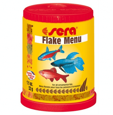 Храна за рибки Sera flake Menu 150мл