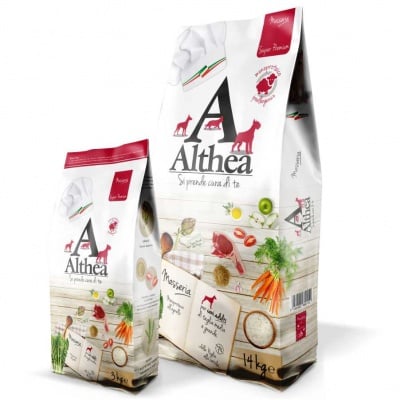 Althea, Medium and Large Adult, Hypoallergenic, хипоалергенна храна за куче, монопротеин, агне, 14 кг
