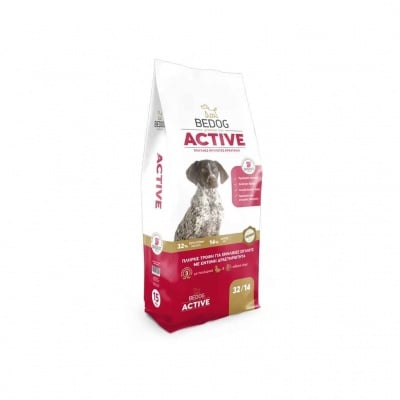 Bedog, Activ, Храна за работещи кучета, 15 кг