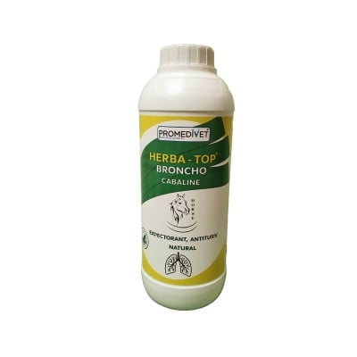 HERBA-TOP, за коне, отхрачващ и противовъзпалителен ефект, 1 литър