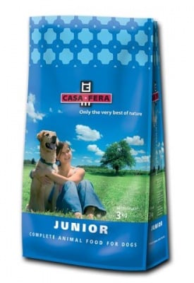 "CASA-FERA Junior" - Гранулирана храна за млади кучета 12.5 кг.