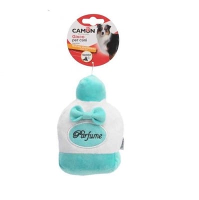 Camon, плюшена играчка за кучета под формата на шишенце за парфюм, 15см.