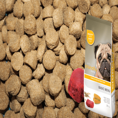 "Crunchy Dog Menu Basic" - Храна за кучета с по-ниска физическа активност и/или със склонност към наднормено тегло - насипна