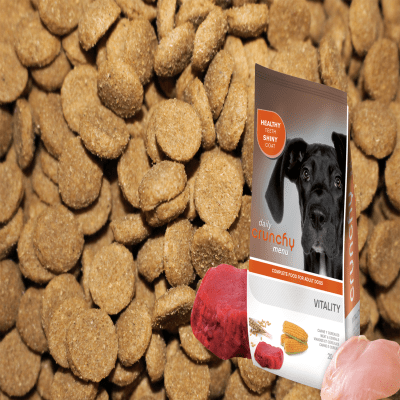 "Crunchy Dog Menu Vitality Energy" - Храна за кучета с висока физическа активност - насипна