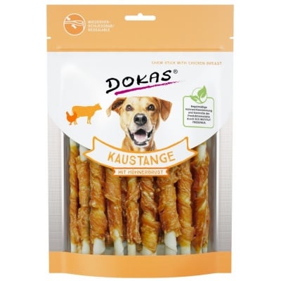 Dokas, Лакомства за куче, Дъвчаща пръчка с пилешки гърди, 200гр