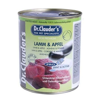 Dr. Clauders, Консерва за куче, с агне и ябълка