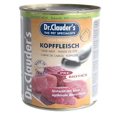 Dr. Clauders, Консерва за куче, със месо от глава