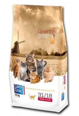"CAROCROC CAT LAMB" - Храна за зрели котки с агнешко месо - 15 кг.