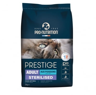 Flatazor Prestige Sterilised, Храна за кастрирани котки, С риба