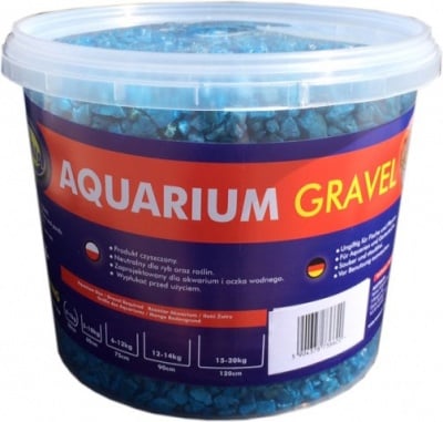 "Aquarium Gravel" - Пясък за аквариум с наситено син цвят