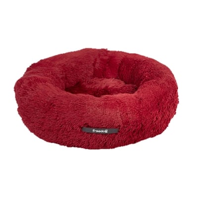 Freedog Donut Bed Red, Легло за куче и коте, Червено
