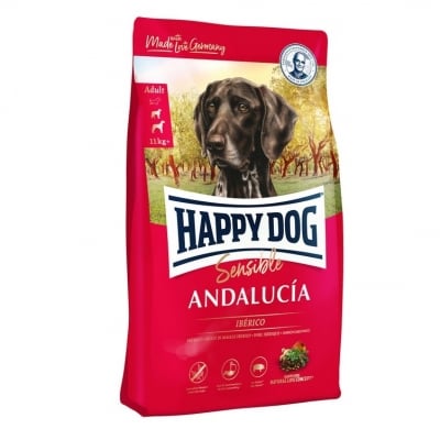 Happy Dog, Храна за чувствителни кучета, С иберийско свинско и ориз