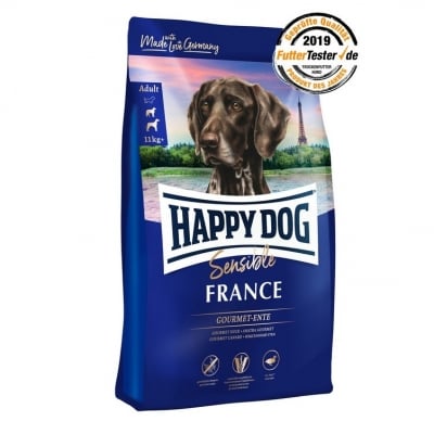 Happy Dog Sensible France, Храна за чувствителни кучета с патешки протеин и безглутенов картоф