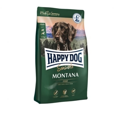 Happy dog Sensible Montana, Храна за кучета, С конско месо и безглутенов картоф