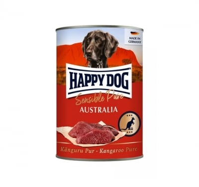 Happy Dog Sensible Pure Australia,  Храна за куче, със 100% месо от кенгуру