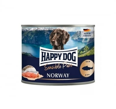 Happy Dog Sensible Pure Norway,  Храна за куче, със 100% месо от Морска риба