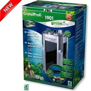 JBL CristalProfi e1901 greenline /енергоспестяващ външен филтър с колелца за аквариуми от 300 до 800л/-20x23,5x56,4см