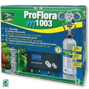 JBL ProFlora m1003 /професионална CO₂ система с бутилка (2кг) за многократна употреба и pH контролер/