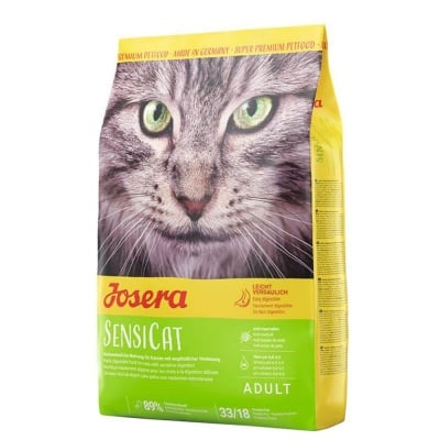 Josera SensiCat, Суха храна за котки с чувствителен стомах, 10.00кг