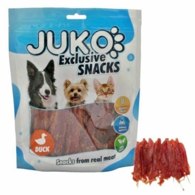 Juko, Лакомство за куче, Ленти от сушено пилешко месо, 250гр