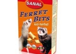 Sanal Ferret bits - Витамини с малцова паста - 75гр.