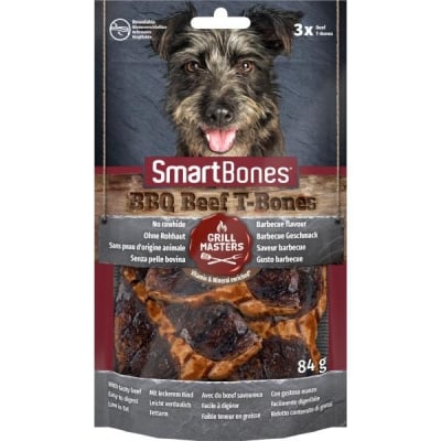 Лакомства за куче Smartbones, Grill, T-Bone, 87гр